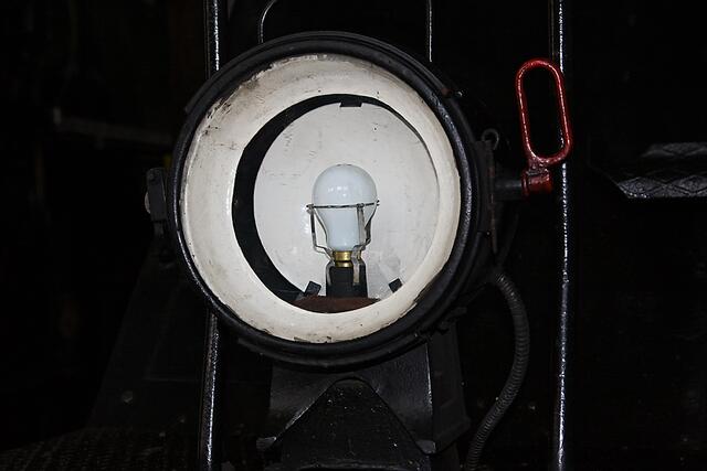 Licht an der Lok
