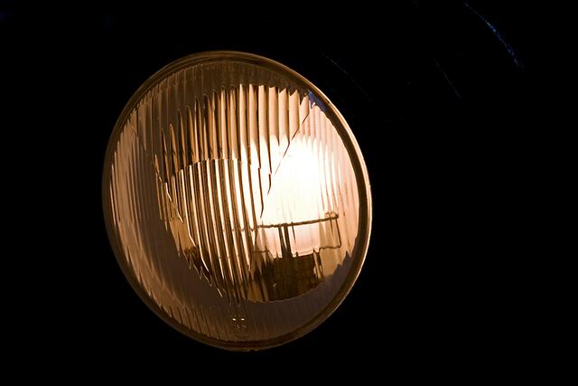 Eine Lampe