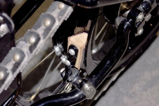 natürlicher, nachwachsender Bremsklotz