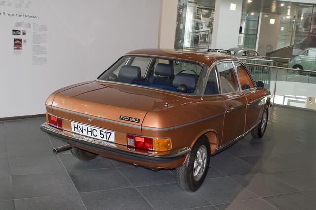 Ro 80, gebaut von 1968 bis 1977, angetrieben durch einen Kreiskolbenmotor