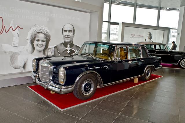 Mercedes 600 von Fürstin Gloria und Fürst Johannes von Thurn und Taxis