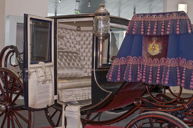 Galawagen von Fürstin Margarete und Fürst Albert von Thurn und Taxis