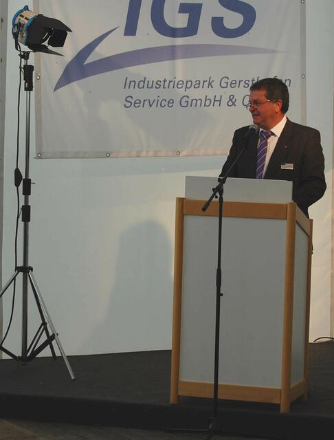 IGS-Geschäftsführer Dr. Teufel