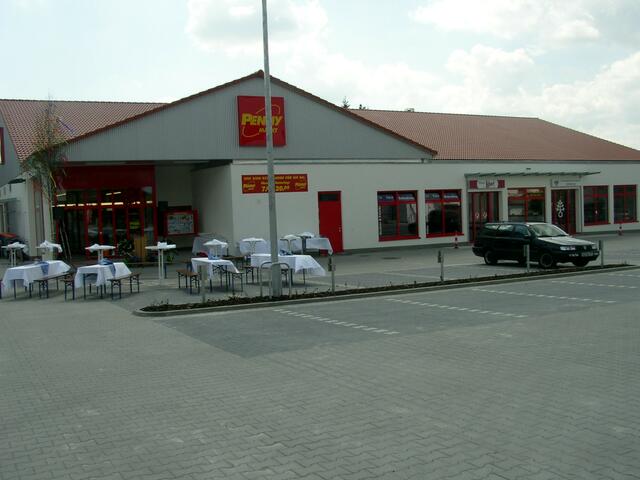 Der neue Pennymarkt an der Raunauer Str. 1