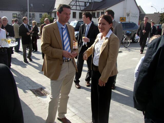 2. Bgm. Weiß im Gespräch mit Simone Munding