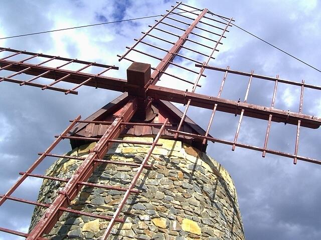 Gifhorn, Mühlenmuseum: Mühle aus Frankreich