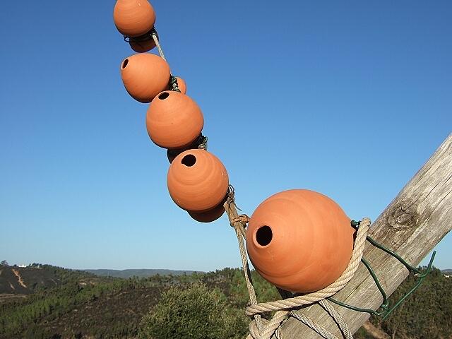 "Singende" Mühle in Odeceixe, Portugal