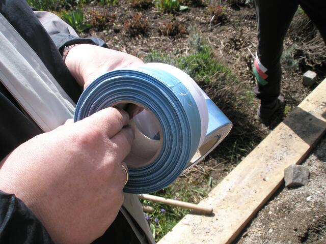 das Band für den Maibaum