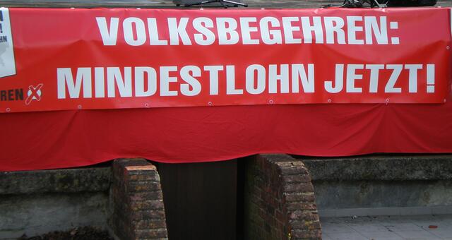 Von der Hände Arbeit leben können