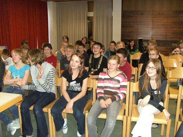 Am Abend guckten wir nen Film
