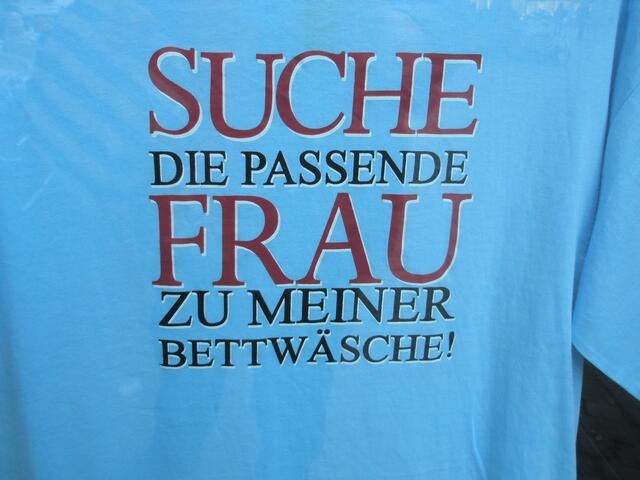 T-Shirt - gesehen in Konstanz