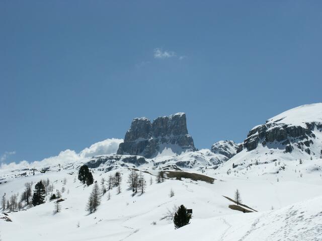 Skigebiet in den Dolomiten