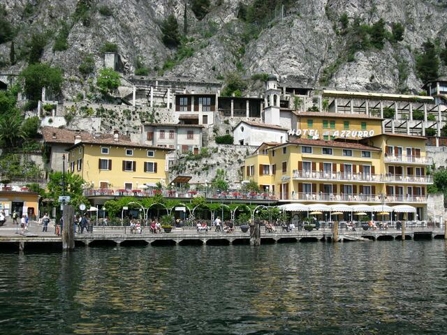 in Limone angekommen