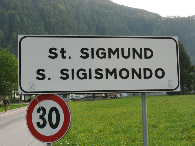Ankunft in Sigmund