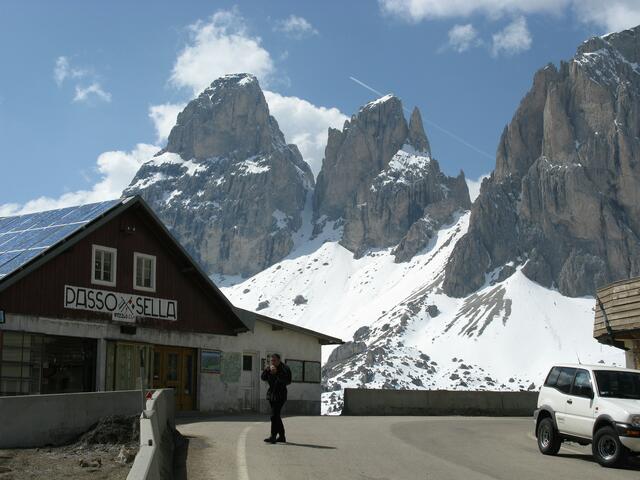 am Sella Joch