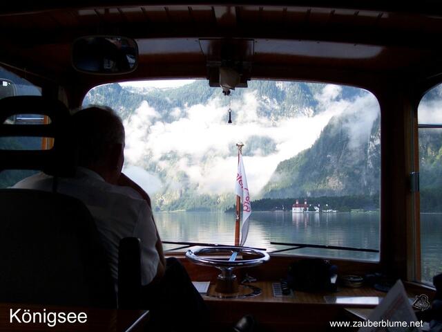 Königssee - Schifffahrt auf dem See - nach St. Bartholomä