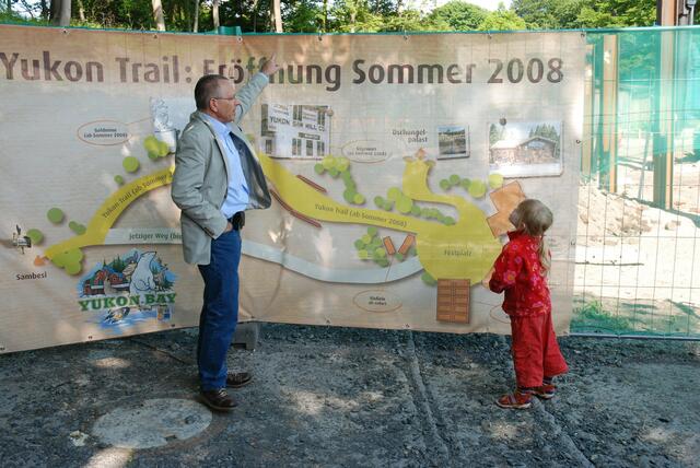zoo-chef Machens und (s)ein fan