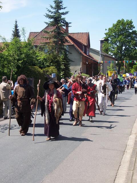 Historischer Umzug in Berel am Ries