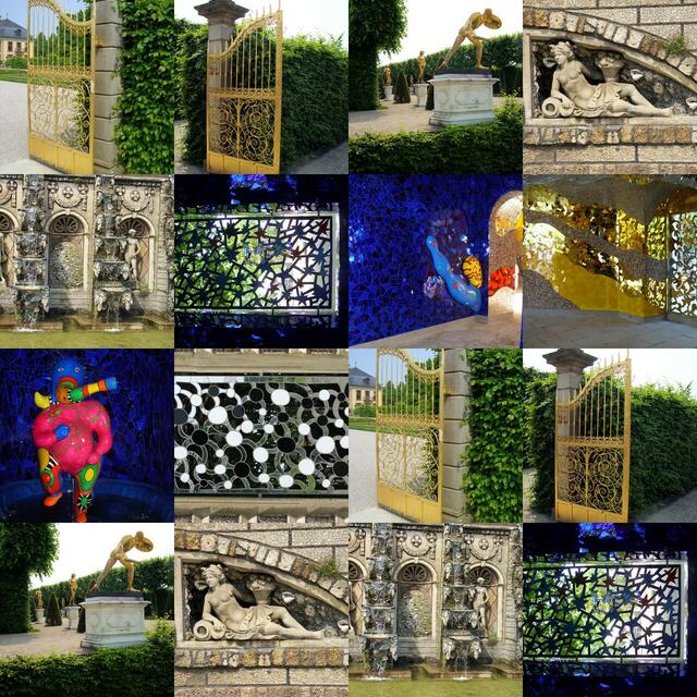 Collage Kunstobjekte