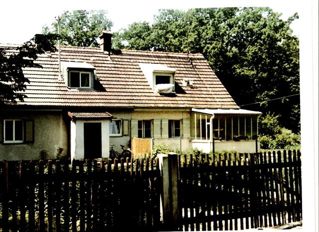 Schusterhäusl 1964 vor der Renovierung.