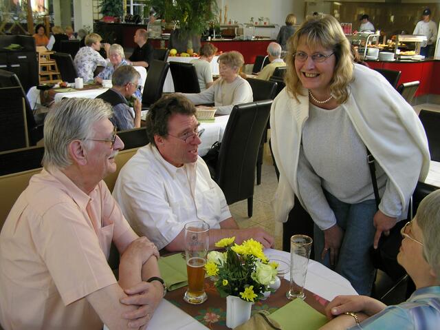 Abendessen im Hotel