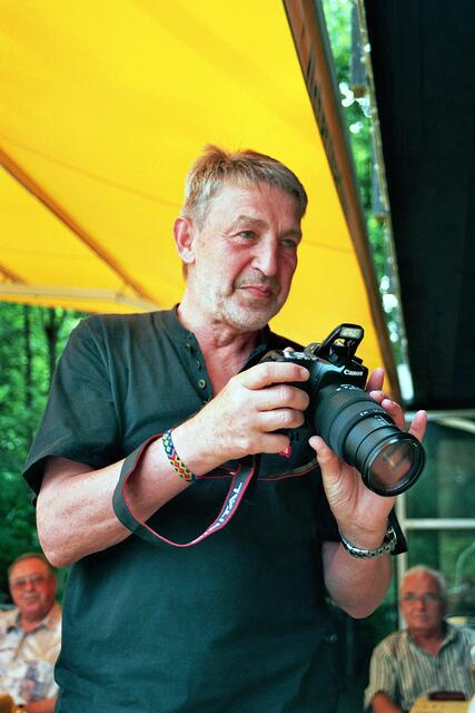Karl-Heinz Fröhlich knipste ebenfalls fleißig