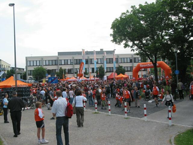 Wohin das Auge reicht - nur sportliche Menschen :-)