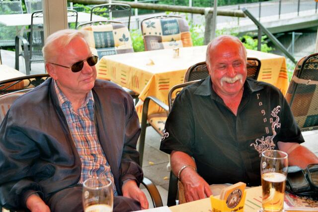 Christian Raila mit Peter Rückert