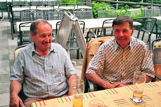 Maydl Helmut mit Rudolf Herzog ( v. li. )