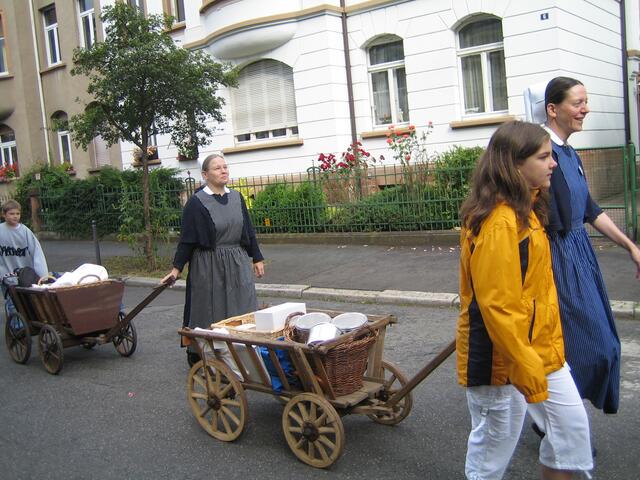 Wie vor 100 Jahren zogen die Diakonissen nach Wehrda