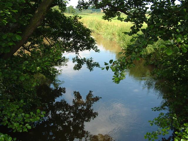 Der Leinfelderkanal wurde vor über 100 Jahren als Triebwerkskanal von der Papiermühle Leinfelder gebaut. Leider nimmt er mittlerweile das gesamte Wasser der Paar bei Hörzhausen auf, so dass diese dort trocken gefallen ist.