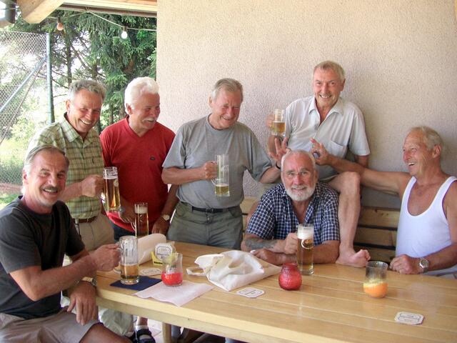 Fritz ( 66 ) das "Geburtstagskind"