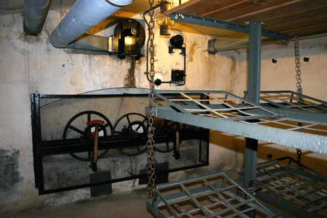 Mannschaftsraum mit Lüftungsanlage