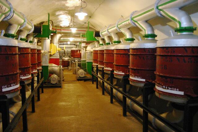 zuschaltbare Luftfilter zum Schutz bei Gasangriffen