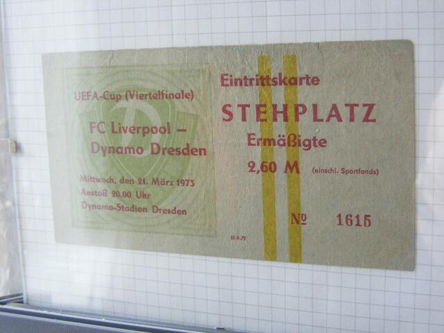 Eintrittskarte Dynamo Dresden - FC Liverpool