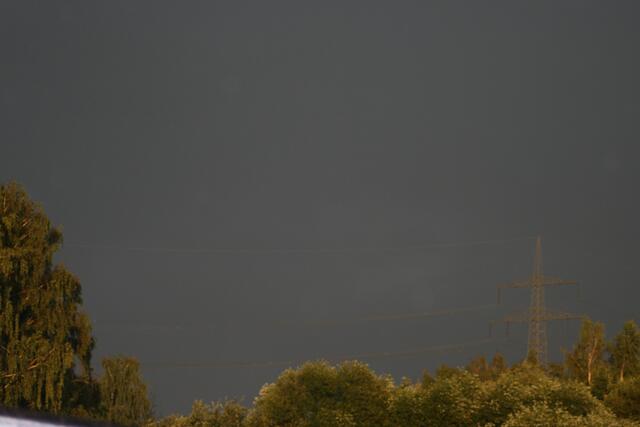20.30 Uhr Blick Richtung Ecknach
