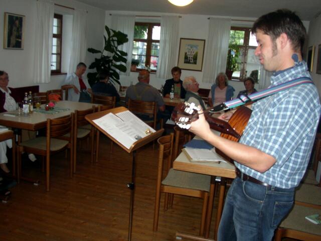 er ist in seinem Element