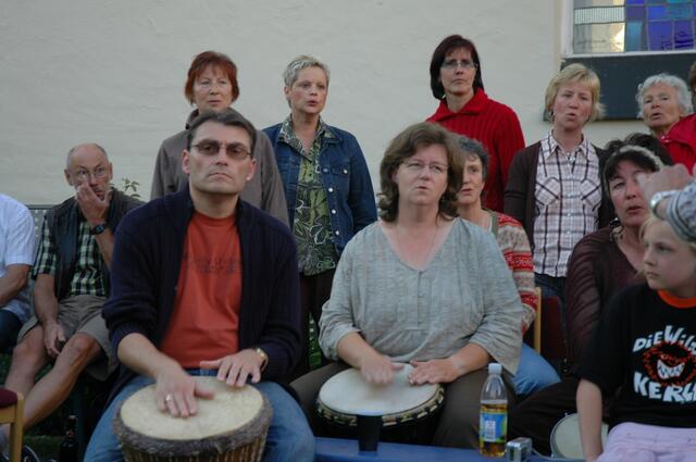 Die Trommler ganz nah!