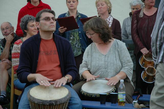 Die Trommeln passen so gut!