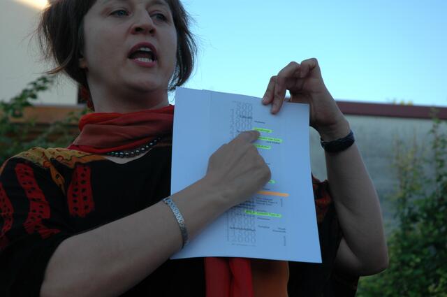 Sie zeigt die verschiedenen Epochen der Steinzeit!