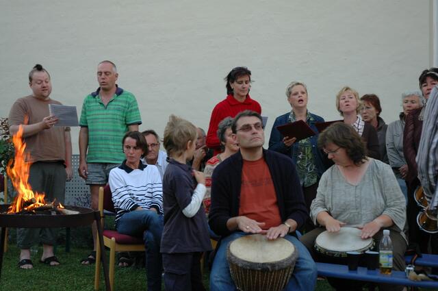 Der letzte offizielle Trommeleinsatz unserer Spezialisten - danke: Ihr ward wirklich gut!
