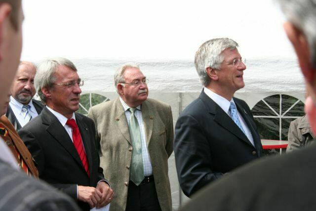 Friedbergs Bürgermeister und der Landrat