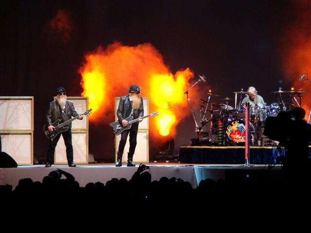 " ZZ Top " in Action