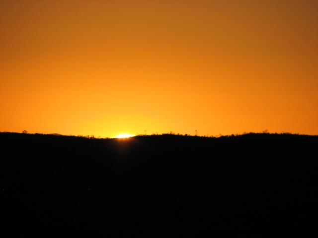 ... Sonnenaufgang im Minutentakt ...