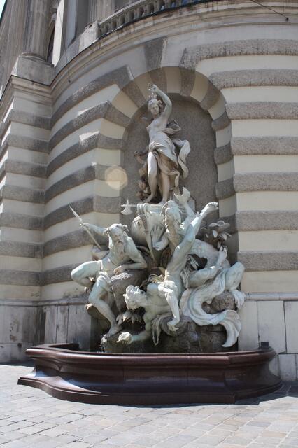 Brunnen an der Hofburg