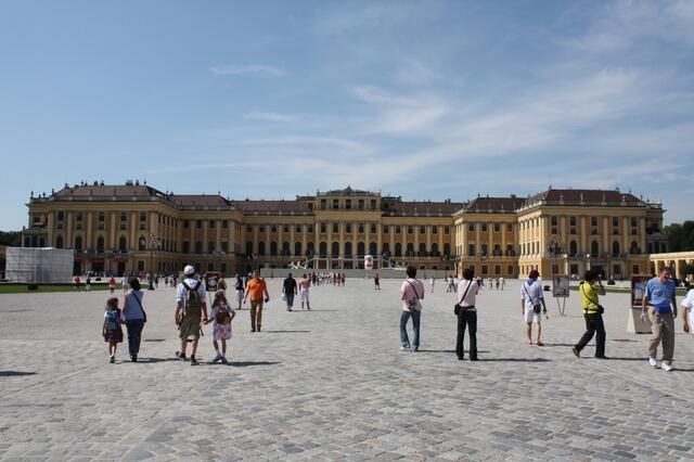 Eingang zu Schloss Schönbrunn