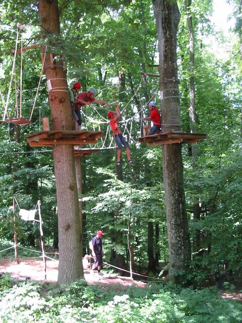 Schloss Scherneck  - Kletterwald Robins Wood