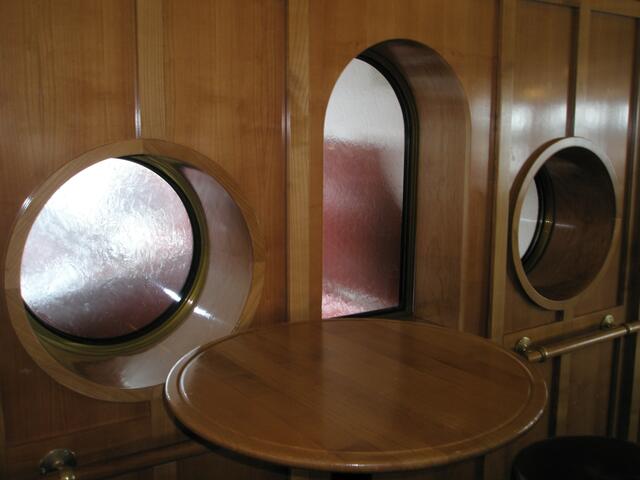 hier konnte man das Schaufelrad beobachten