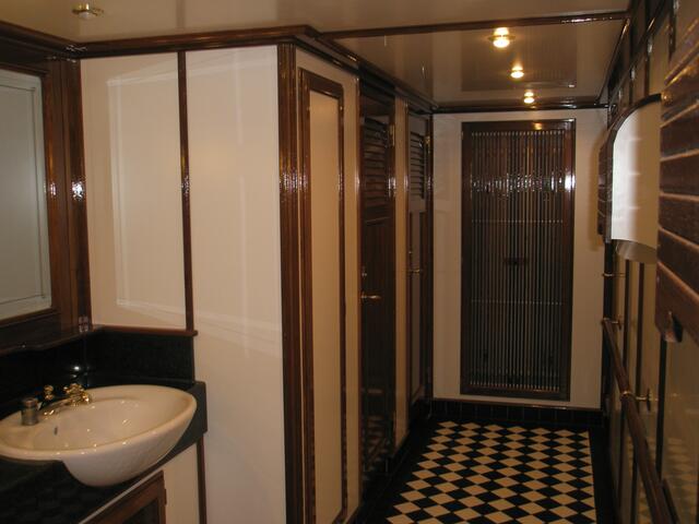 das  WC - finde auch hier wurde viel Wert auf eine schöne Ausstattungen gelegt