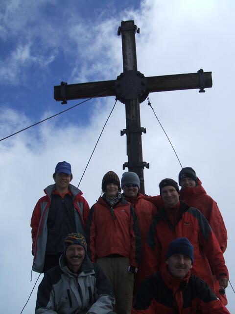 Gipfelfoto - fehlt nur noch der Schnaps!!